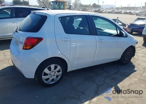 2015 Toyota Yaris L из США, поврежденный, VIN VNKKTUD31FA046247